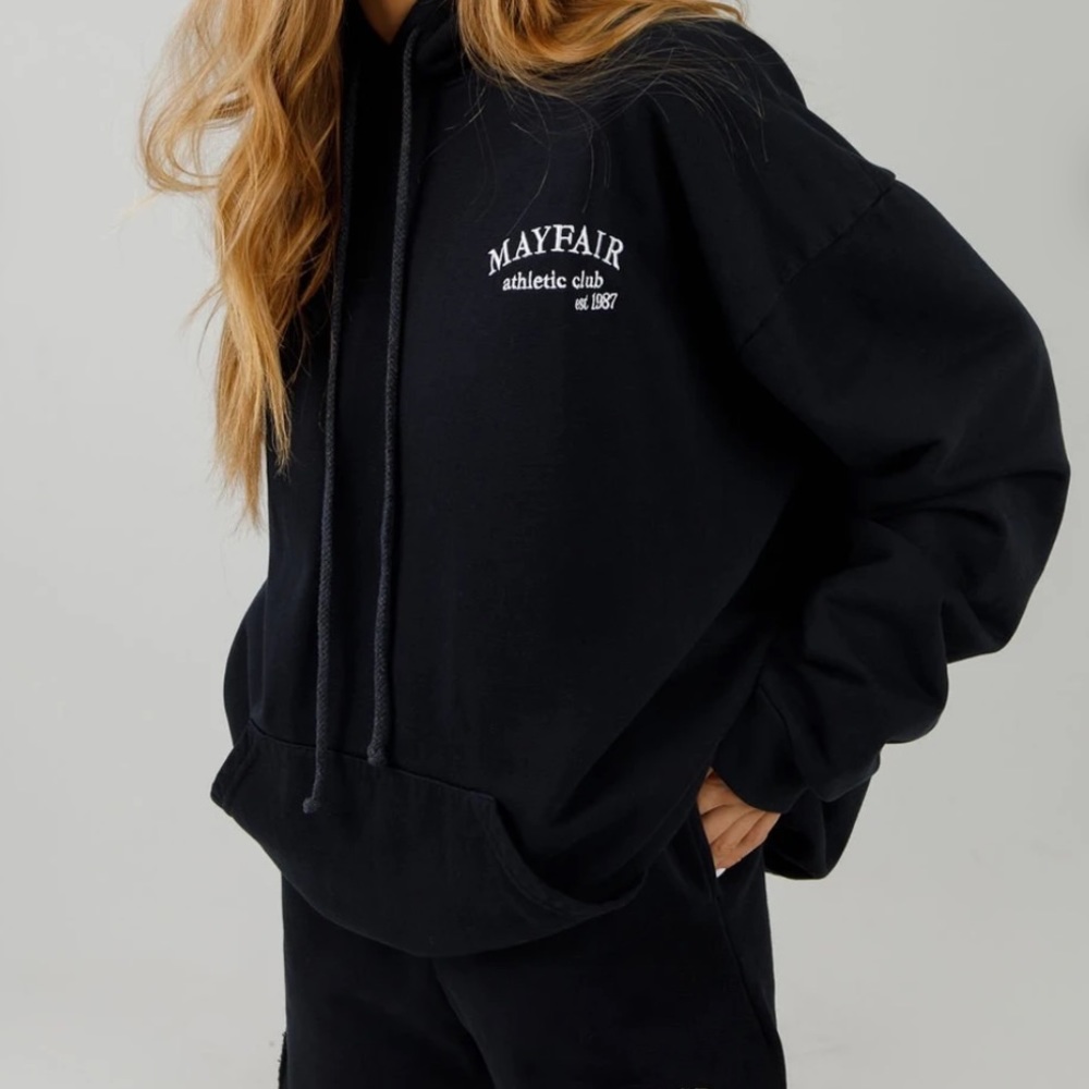 Mayfair Group black hoodie